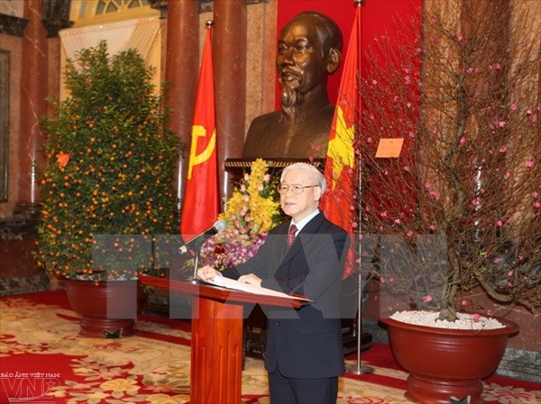 Лидеры партий зарубежных стран продолжили направлять поздравительные телеграммы генсеку ЦК КПВ